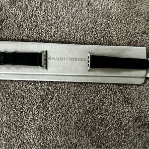 Hermes apple watch strap black
